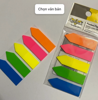 Giấy note dán được bán ở các siêu thị, cửa hàng VPP Giấy note dán được bán ở các siêu thị, cửa hàng VPP