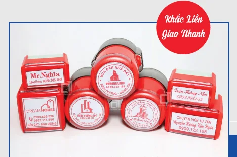 Khắc dấu công ty tại TPHCM đúng pháp lý, giao nhanh