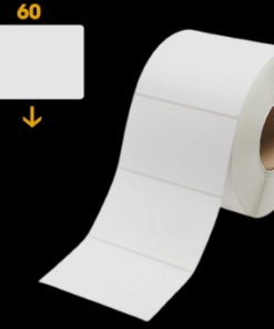 Giấy in decal nhiệt K60x40mm in tem nhãn sử dụng công nghệ in nhiệt trực tiếp