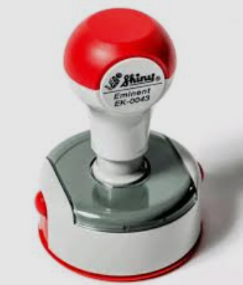 Dấu chìm Shiny là con dấu không dùng mực tạo hình ảnh nổi/lõm trên giấy Dấu chìm Shiny là con dấu không dùng mực tạo hình ảnh nổi/lõm trên giấy