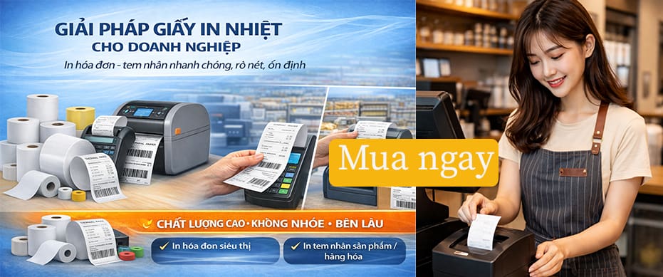 Banner giấy in bill Sơn Ca