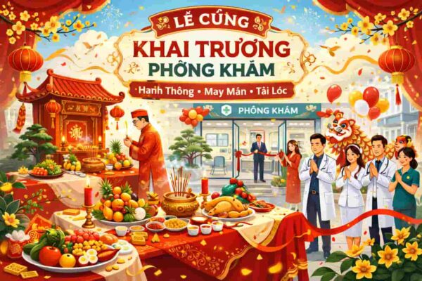 Lễ cúng khai trương phòng mạch