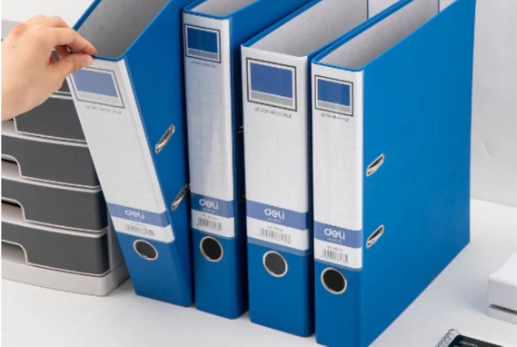 Lỗ tròn ở gáy file còng