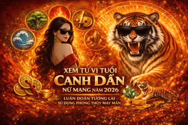 Tử vi phong thuỷ tuổi Canh Dần nữ mạng năm 2026