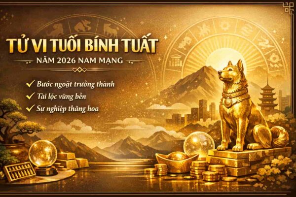 Tử vi tuổi Bính Tuất nam mạng 2026 chuẩn phong thuỷ