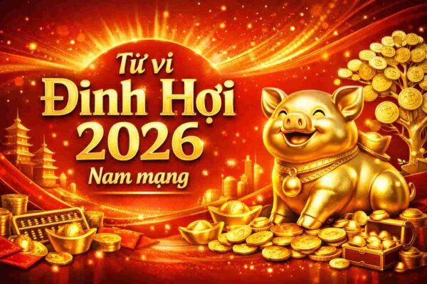 Tử vi tuổi Đinh Hợi năm 2026 nam mạng chuẩn phong thuỷ
