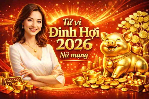 Tử vi tuổi Đinh Hợi năm 2026 nữ mạng chi tiết