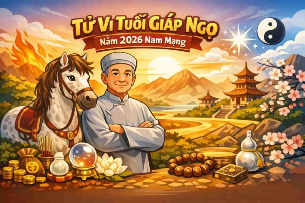 Tử vi tuổi Giáp Ngọ năm 2026 nam mạng chuẩn phong thuỷ