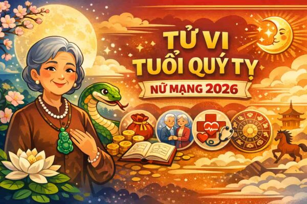 Tử vi tuổi Quý Tỵ nữ mạng năm 2026 chuẩn phong thuỷ