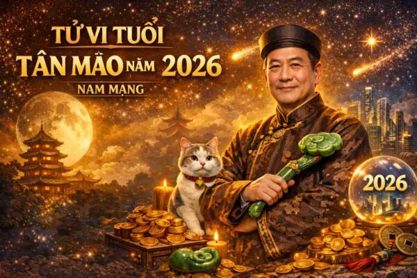 Tử vi tuổi Tân Mão năm 2026 nam mạng chuẩn phong thuỷ