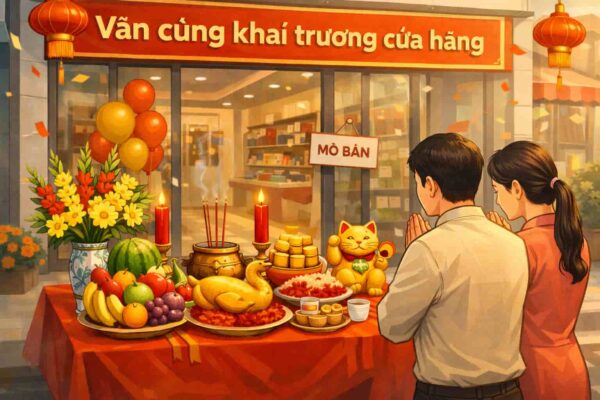 Văn khấn khai trương cửa hàng linh nghiệm