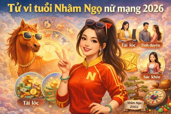 Xem tử vi phong thuỷ năm 2026 tuổi Nhâm Ngọ nữ mạng
