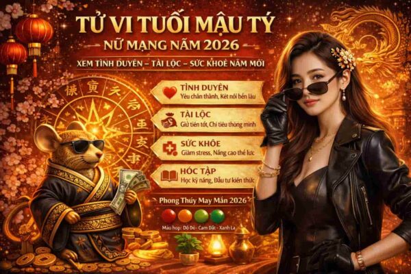 Xem tử vi phong thuỷ tuổi Mậu Tý 2026 Xem tử vi phong thuỷ tuổi Mậu Tý 2026