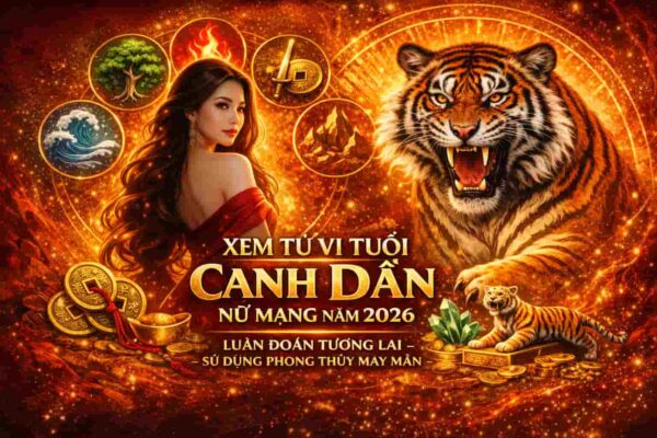 Xem tử vi tuổi Canh Dần nữ mạng năm 2026