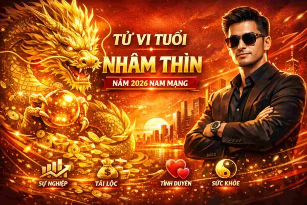 Xem tử vi tuổi Nhâm Thìn nam mạng 2026
