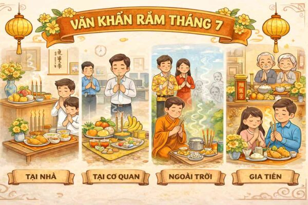 Bài cúng rằm tháng 7 chuẩn phong tục Bài cúng rằm tháng 7 chuẩn phong tục