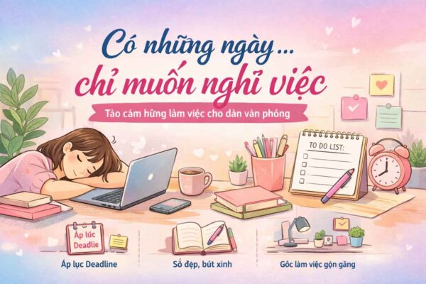 Tạo cảm hứng làm việc cho dân văn phòng