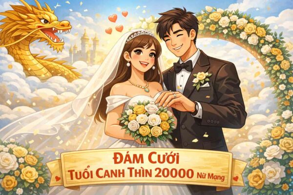 Tuổi Canh Thìn 2000 nữ mạng sẽ có đám cưới trong mơ Tuổi Canh Thìn 2000 nữ mạng sẽ có đám cưới trong mơ