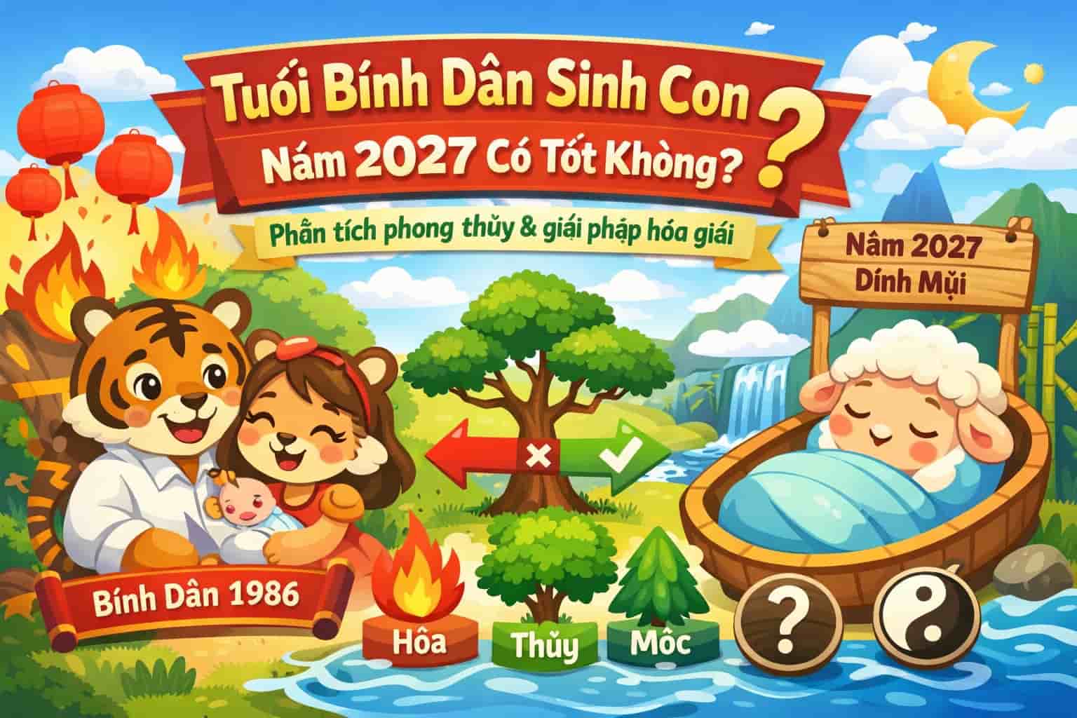 Tuổi Bính Dần sinh con năm 2027 có tốt không?