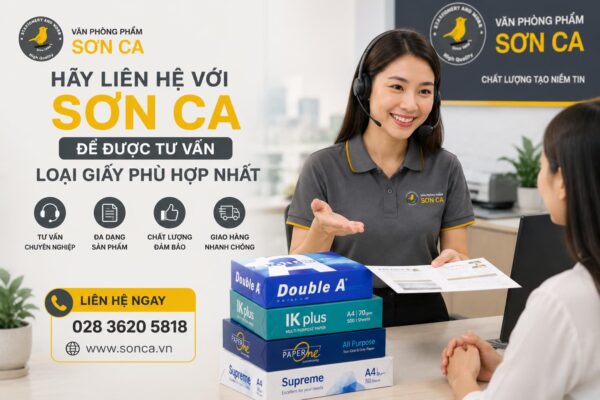 Sơn Ca sẵn sàng tư vấn loại giấy in phù hợp nhất với Quý khách hàng Sơn Ca sẵn sàng tư vấn loại giấy in phù hợp nhất với Quý khách hàng