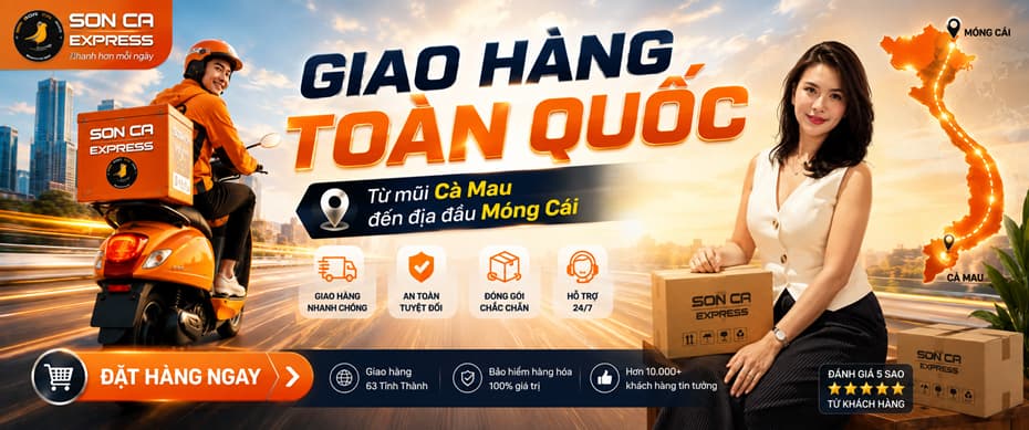 Giao hàng nhanh toàn quốc tại Sơn Ca