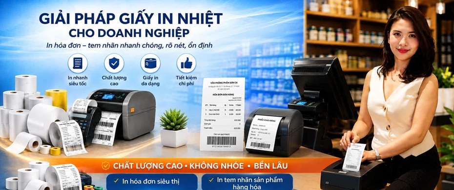 Giấy in bill cho doanh nghiệp