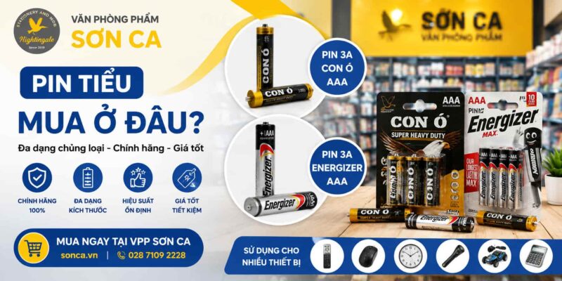 Pin tiểu mua ở đâu uy tín? Pin tiểu mua ở đâu uy tín?